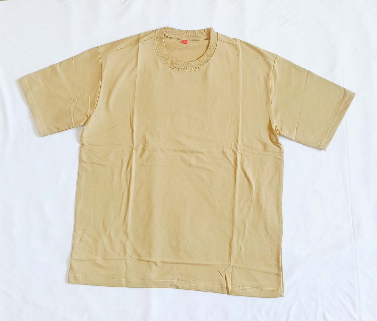 Beige Colour Oversized T-Shirt