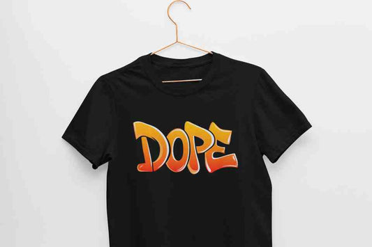 Trendy Dope Print Regular Fit T shirt