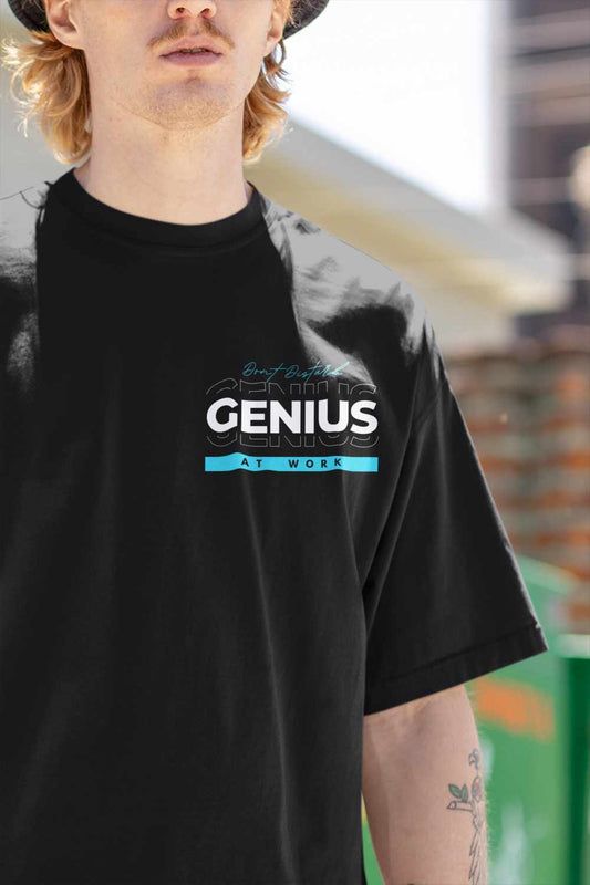 Genius at work - Oversized T Shirt