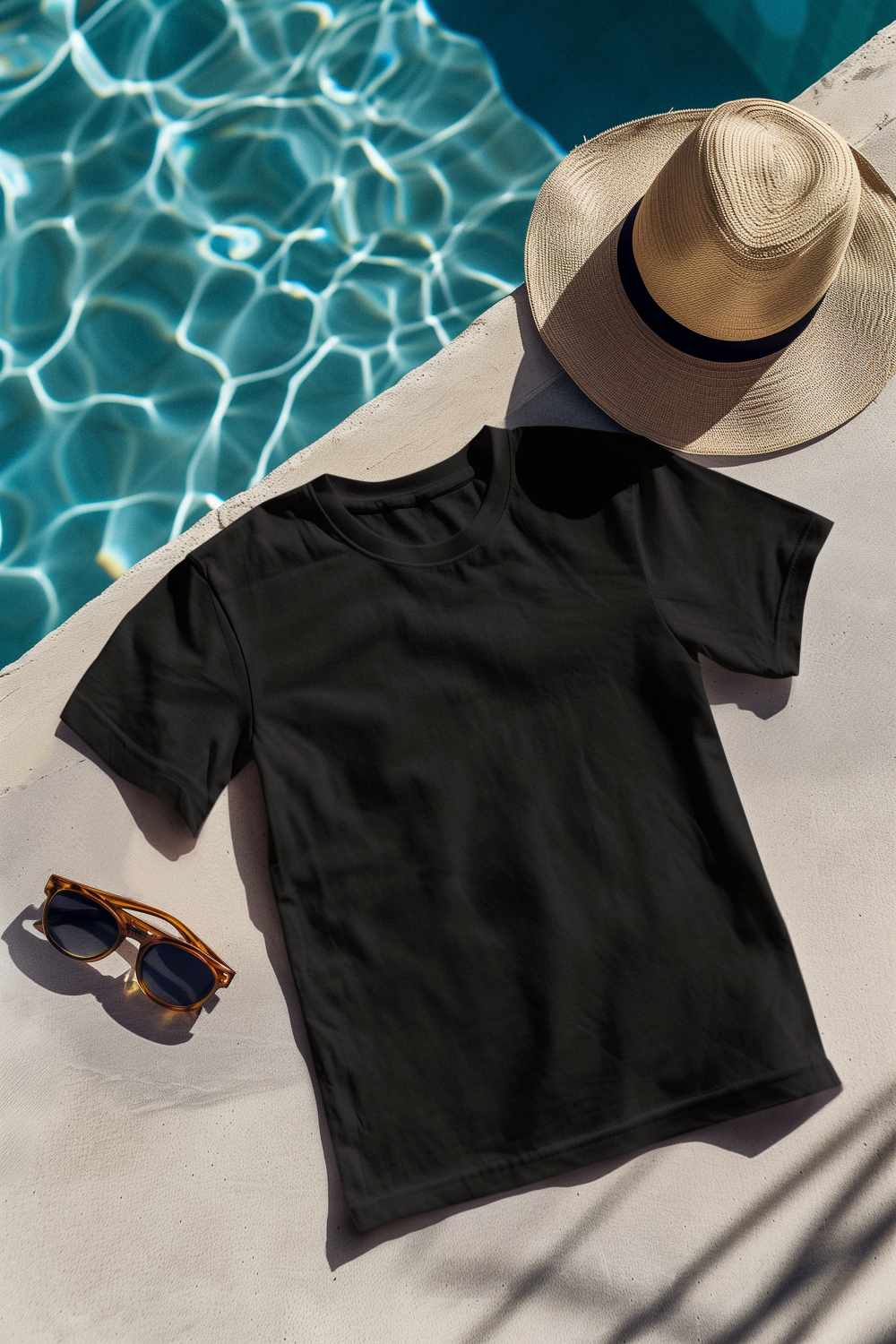 Regular Fit T Shirt - Black